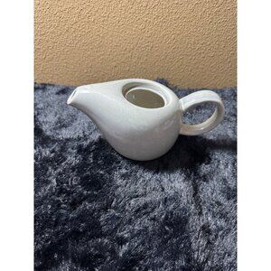 Mid Century Russel Wright Pottery Granite Coffee Tea Pot Gray Steubenville